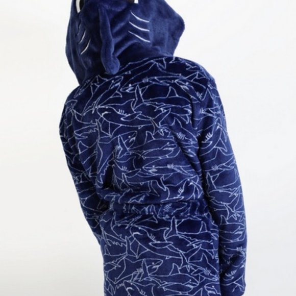 Dream Life Pajamas | Nwt Sharks 6 Bath Robe Pajamas Hoodie Dream Life